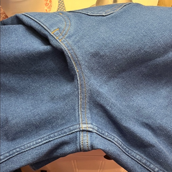 SPANX Cropped Wide Leg Jeans with Patch Pockets - Picture 6 of 7